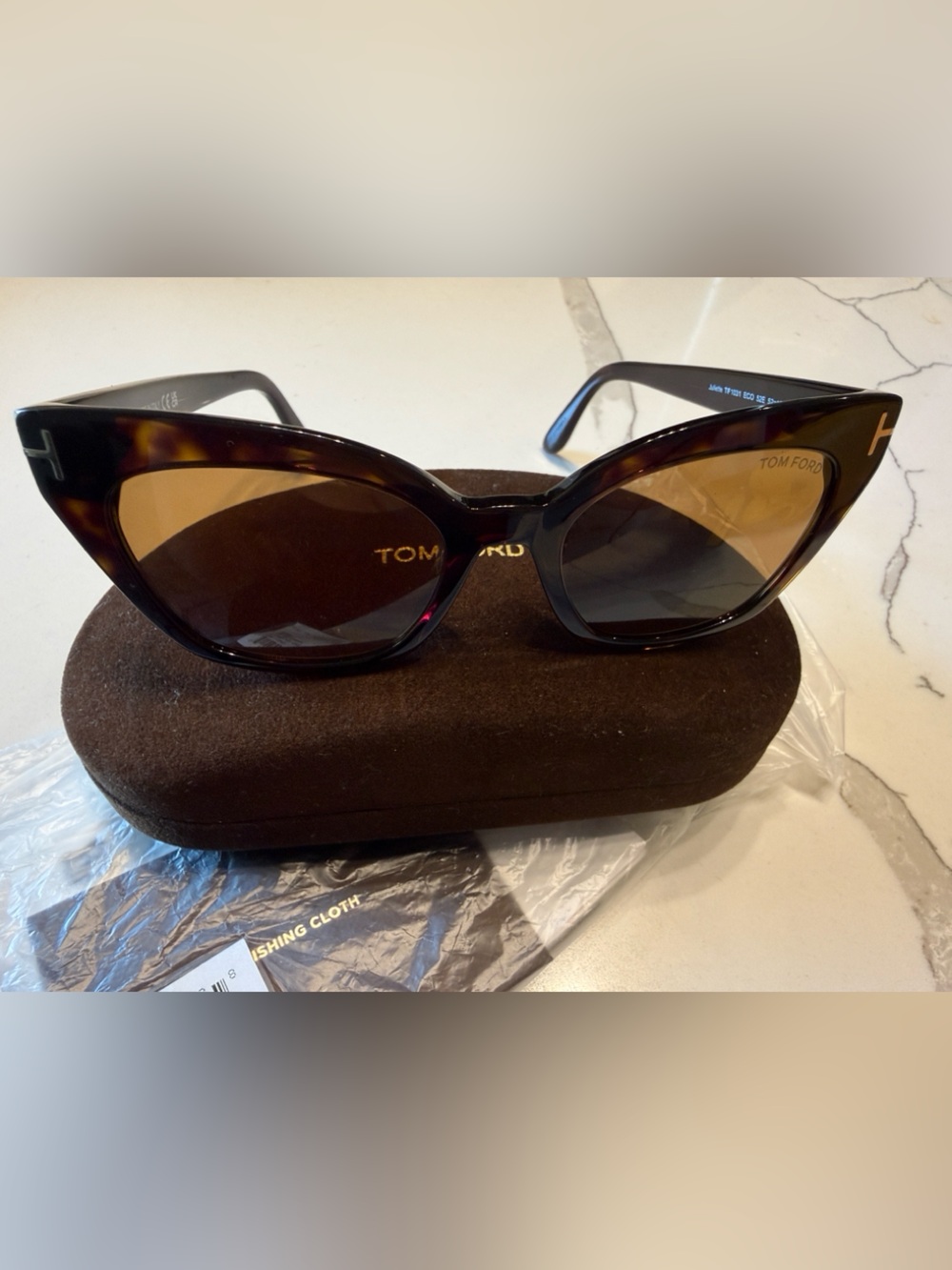Tom Ford Juliette Women's Tortoiseshell Brown Gradient Sunglasses
